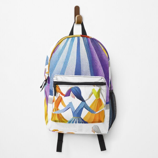 Item preview, Geometric Dancing Women Illustration art designed and sold by MakeInShop.