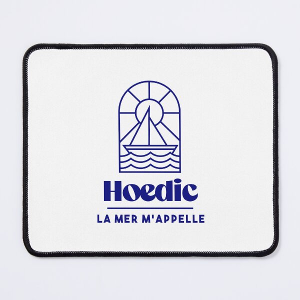 Item preview, Hoedic the sea is calling me - Brittany Morbihan 56 Sea Holidays Beach designed and sold by Burning Dog.