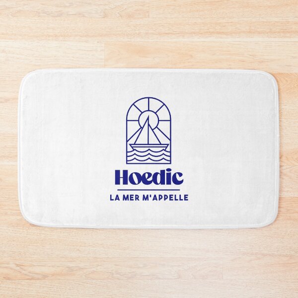 Item preview, Hoedic the sea is calling me - Brittany Morbihan 56 Sea Holidays Beach designed and sold by Burning Dog.