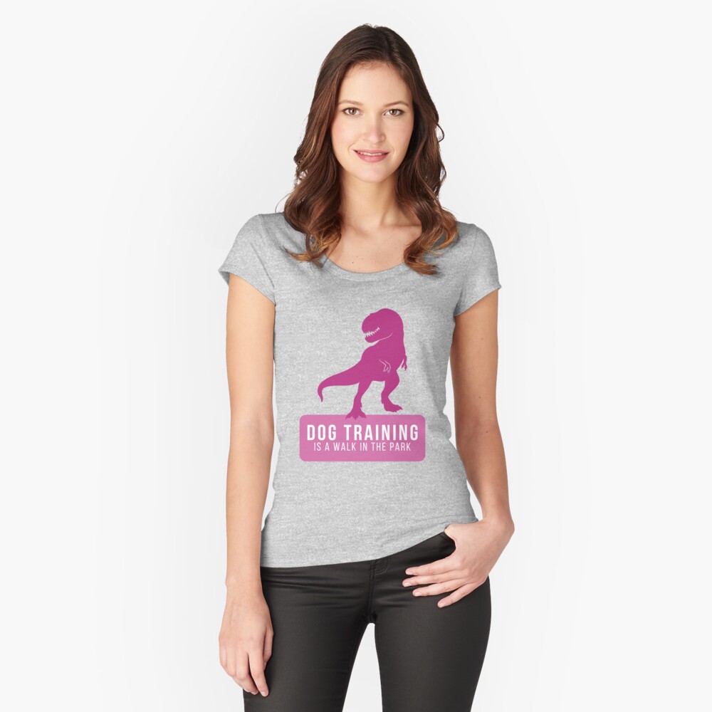Item preview, Fitted Scoop T-Shirt designed and sold by Nutterdogs.
