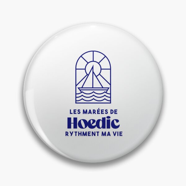 Item preview, Hoedic the tides punctuate my life - Brittany Morbihan 56 Sea Holidays Beach designed and sold by Burning Dog.
