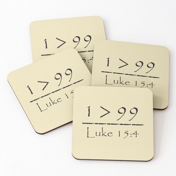 Item preview, luke 15 4  parable of the lost sheep - 1 lost sheep is important over 99 sheep -  black designed and sold by ZechJohnRB.