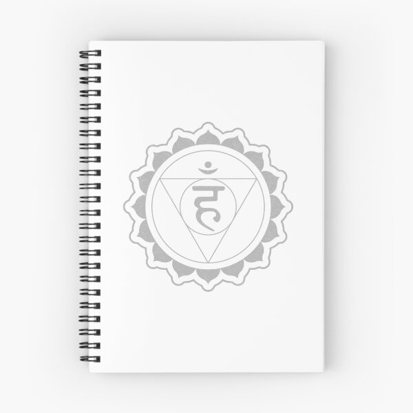 Item preview, Throat Chakra Mandala - Snow + Fog designed and sold by Irene Estelle.