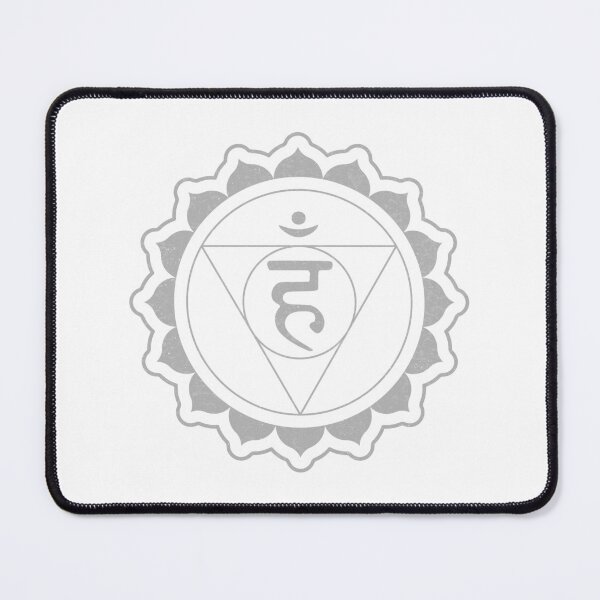 Item preview, Throat Chakra Mandala - Snow + Fog designed and sold by Irene Estelle.