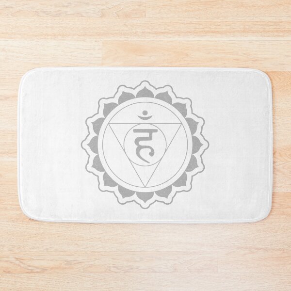 Item preview, Throat Chakra Mandala - Snow + Fog designed and sold by Irene Estelle.