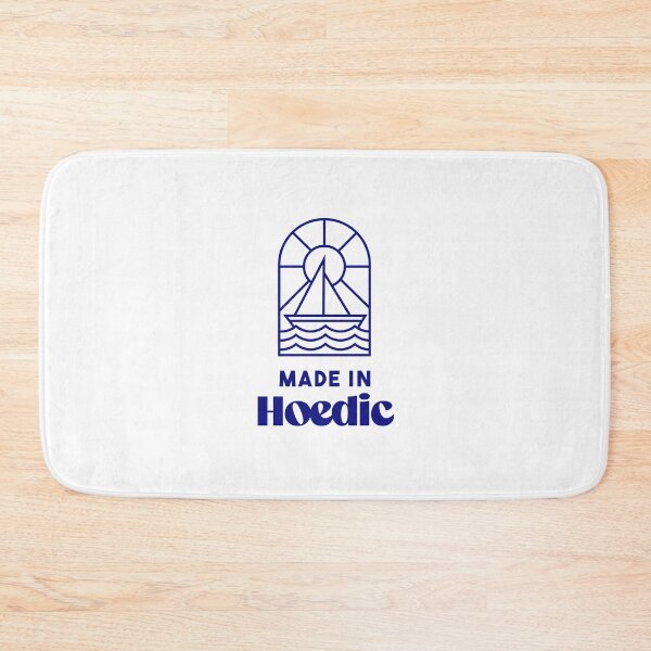 Item preview, Made in Hoedic - Brittany Morbihan 56 Sea Beach Holidays designed and sold by Burning Dog.