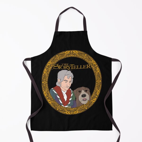 Item preview, Storyteller John and Dog designed and sold by GemimaRosaArt.