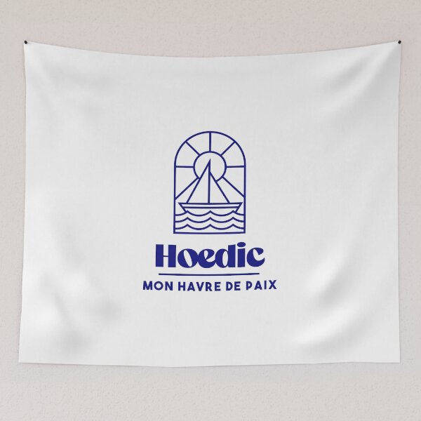 Item preview, Hoedic my haven of peace - Brittany Morbihan 56 Sea Holidays Beach designed and sold by Burning Dog.