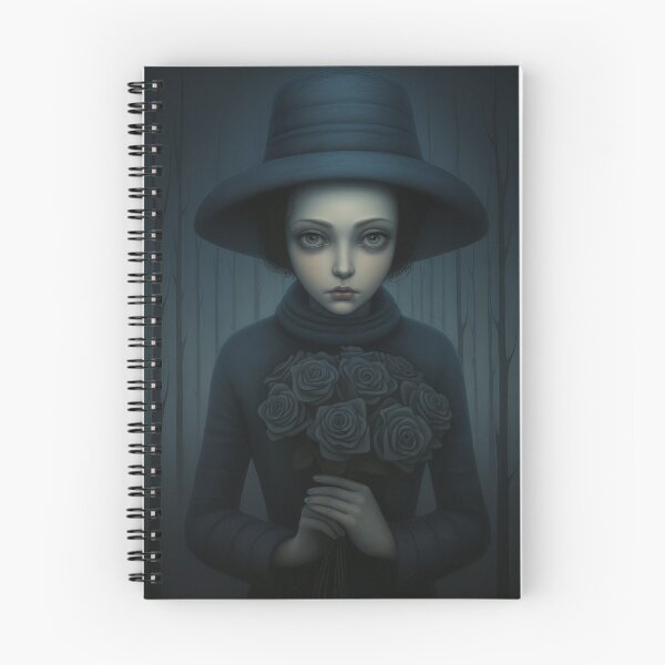 Item preview, Dark Moody Wednesday Portrait designed and sold by BilgePaksoylu.