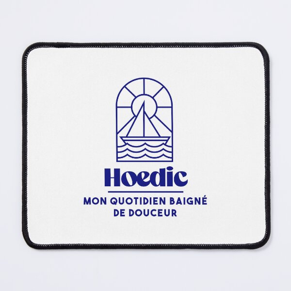 Item preview, Hoedic my daily life - Brittany Morbihan 56 Sea Holidays Beach designed and sold by Burning Dog.