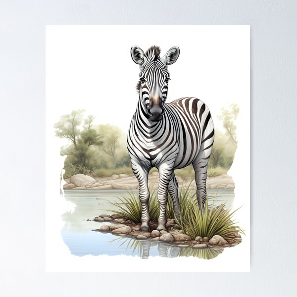 Item preview, Zebra in nature designed and sold by DerSenat.