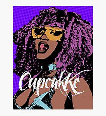 Cupcakke pop art Photographic Print