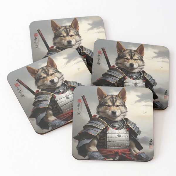 Item preview, Samurai Paws: Noble Warrior designed and sold by DoggyDream.