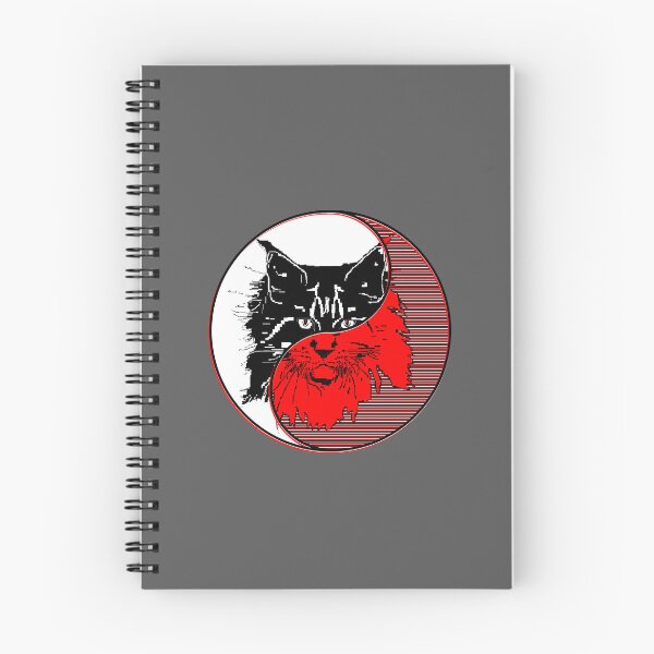 Item preview, yin yang balance harmony design eastern philosophy cat designed and sold by 4rpixs.