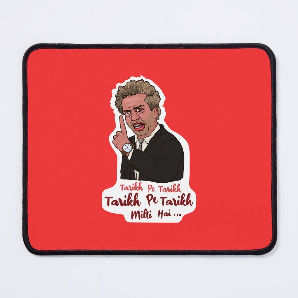 Item preview, Tarikh Pe Tarikh Milti Hai designed and sold by Inspired~Souls.
