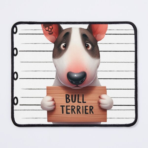 Item preview, Angry and sad dog Bull Terrier designed and sold by Vilemo.