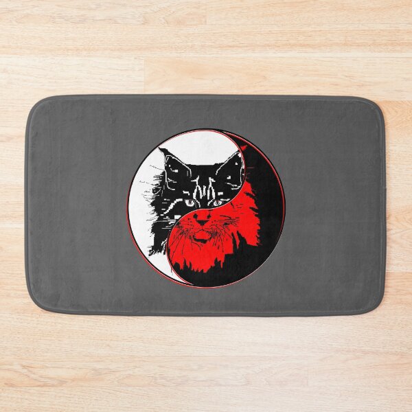 Item preview, yin yang balance harmony design eastern philosophy cat designed and sold by 4rpixs.