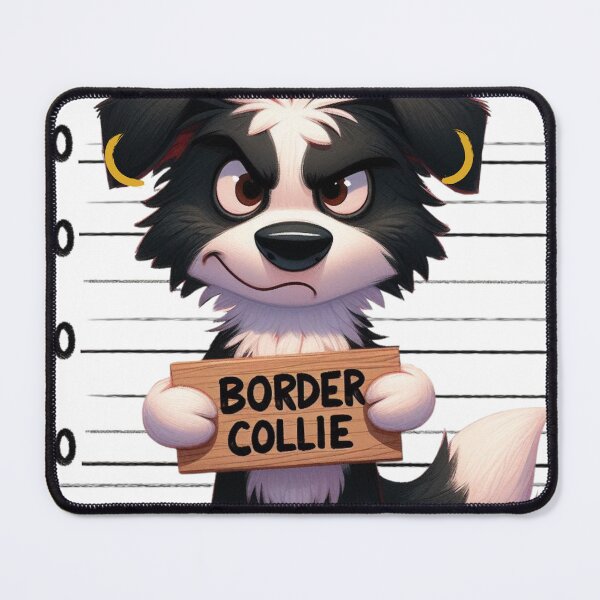Item preview, Angry and sad dog Border Collie designed and sold by Vilemo.