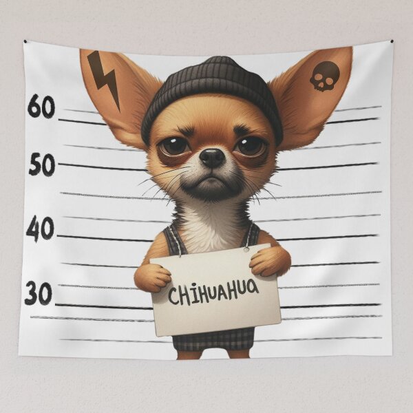 Item preview, Angry and sad dog Chihuahua designed and sold by Vilemo.