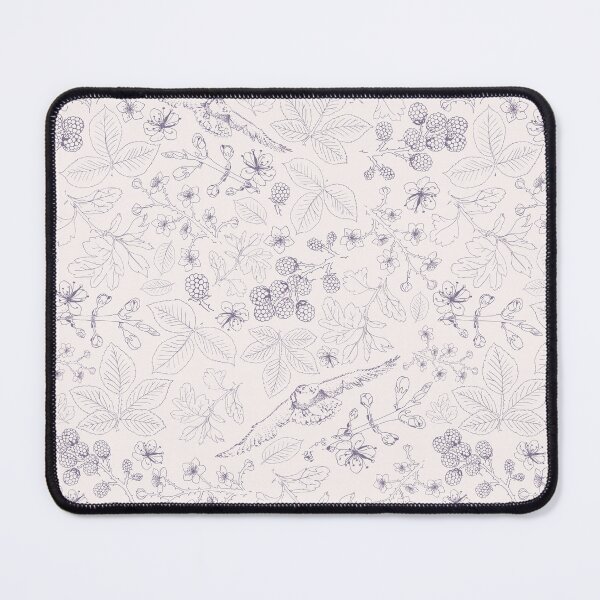 Item preview, Owls and wild hedgerows designed and sold by ChaseWilderness.