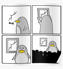 Funny - Not bug, it's feature. Poster