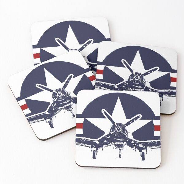 Item preview, Corsair F4U aircraft and Navy badge designed and sold by OlliStore.