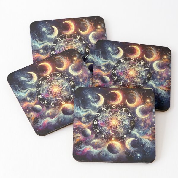 Item preview, Cosmic Harmony: Zodiac and Celestial Wonders designed and sold by FIYARO.