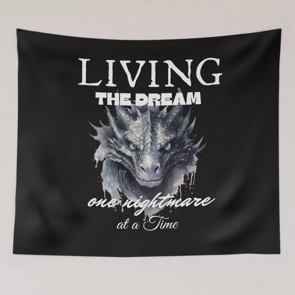 Item preview, Living the Dream one nightmare at a time designed and sold by leshewle.
