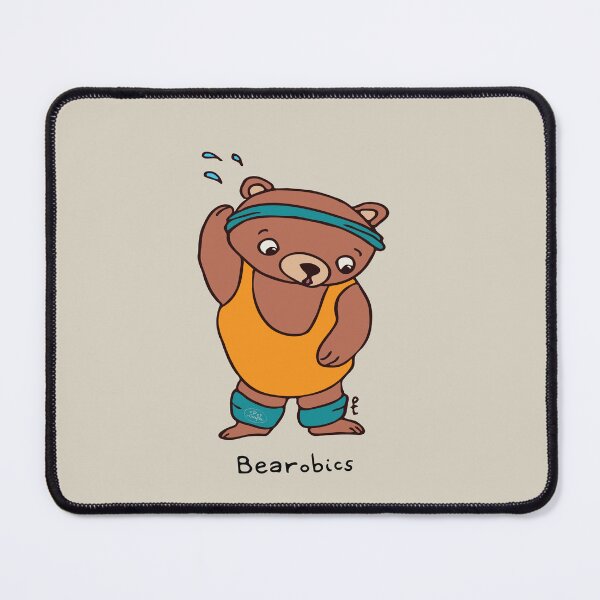 Item preview, Barry bear in "Bearobics" designed and sold by Pxycrafts.