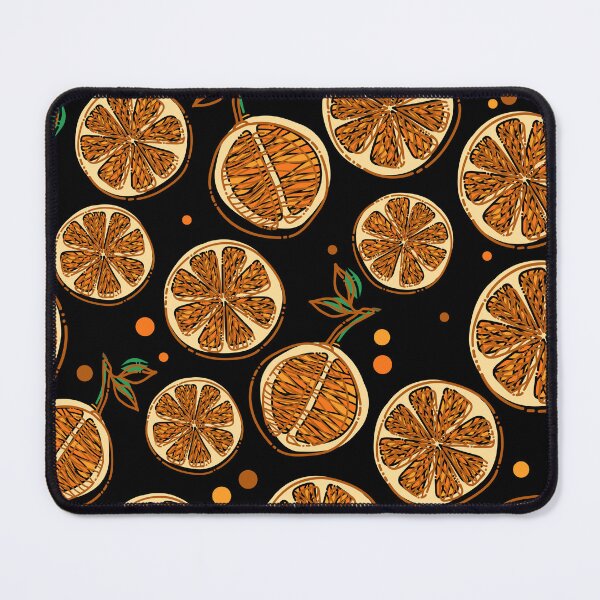 Item preview, Naranjas sobre un fondo negro. designed and sold by Fishik.