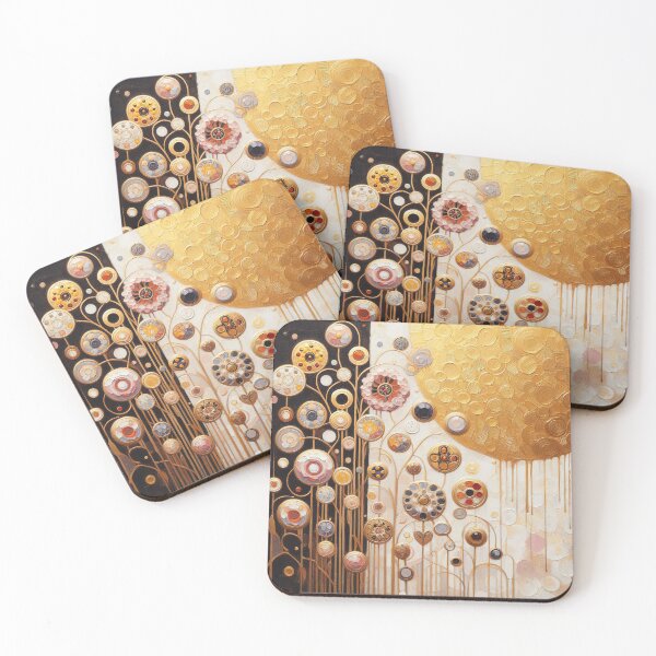 Item preview, Gustav Klimt Flowers designed and sold by maniacfitness.