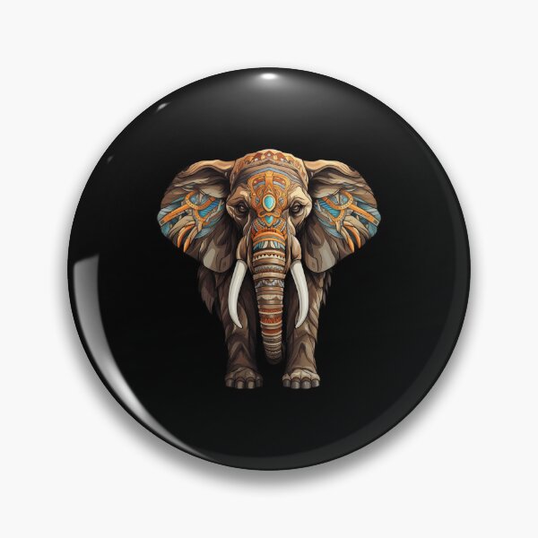 Item preview, Woolly Mammoth Tribal Ice Age Prehistoric Elephant  Gift designed and sold by Saltycrowshop.