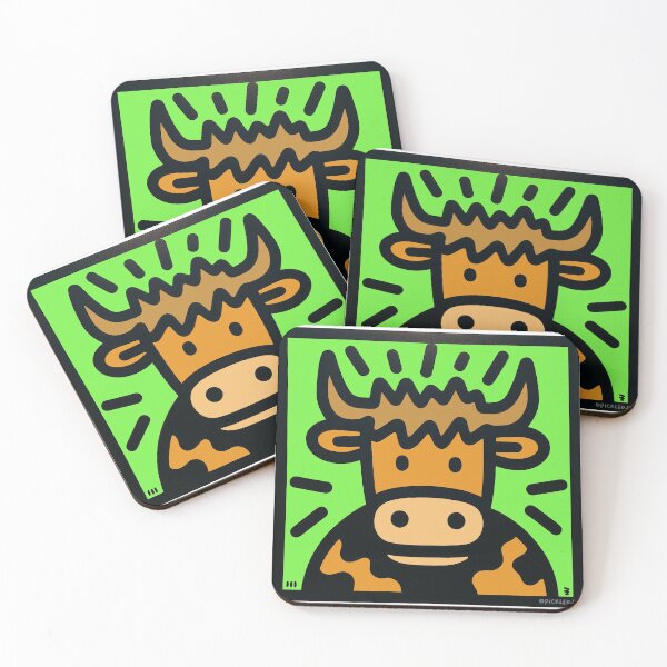 Item preview, Scottish Hairy Coo - Pop Art designed and sold by PickledjoArt.
