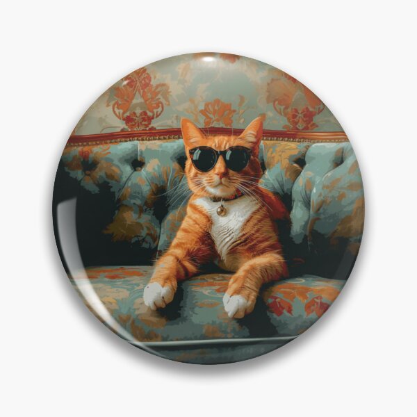 Item preview, Cool Cat Lounging designed and sold by HomeAndHope.