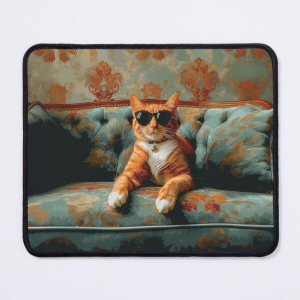 Item preview, Cool Cat Lounging designed and sold by HomeAndHope.