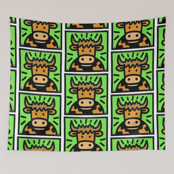 Item preview, Scottish Hairy Coo - Pop Art designed and sold by PickledjoArt.