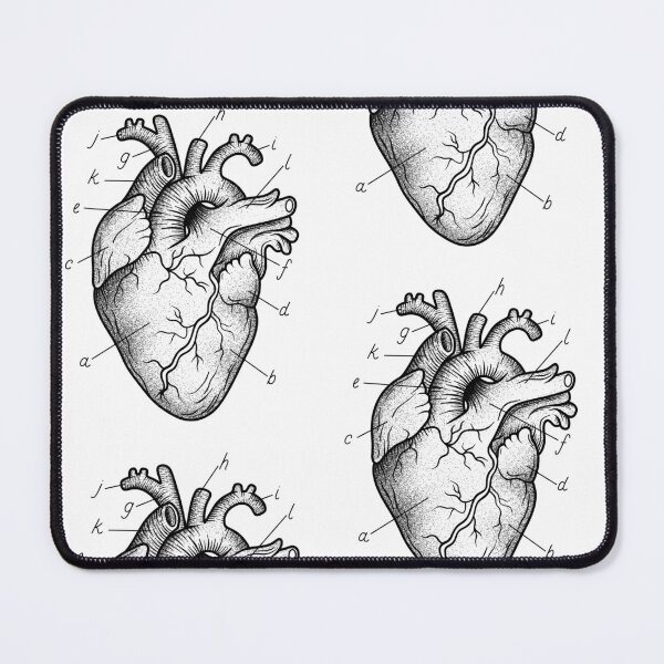 Item preview, Anatomical Heart Illustration designed and sold by Idle Morrow.
