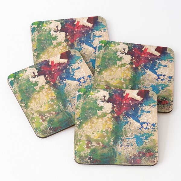 Item preview, Rainbow Gold Gel Print designed and sold by peonypours.