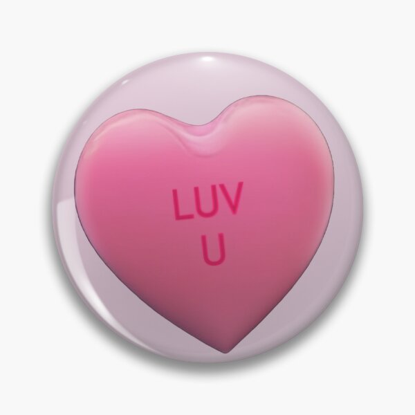 Item preview, Valentine's Day Candy Heart LUV U designed and sold by Devo07.