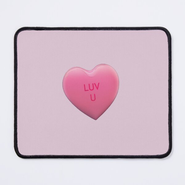 Item preview, Valentine's Day Candy Heart LUV U designed and sold by Devo07.