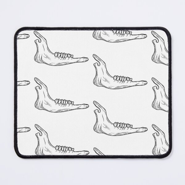 Item preview, Animal Jaw Bone Illustration designed and sold by Idle Morrow.