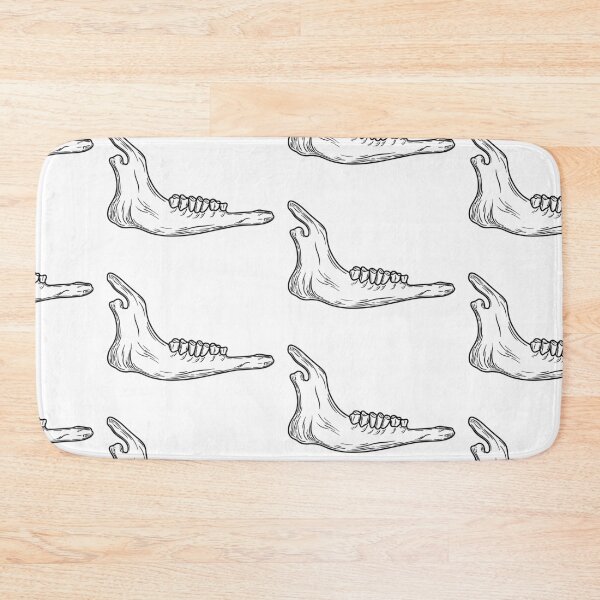 Item preview, Animal Jaw Bone Illustration designed and sold by Idle Morrow.