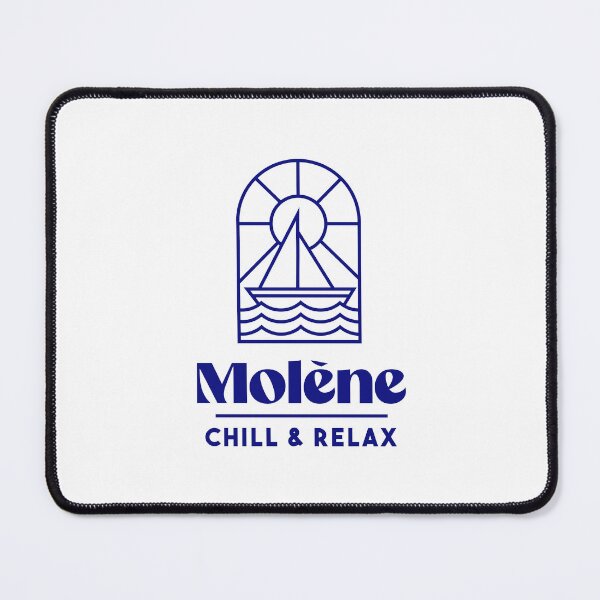 Aperçu de l'œuvre Molène Chill & Relax - Bretagne Morbihan 56 BZH Mer créée et vendue par Burning Dog.