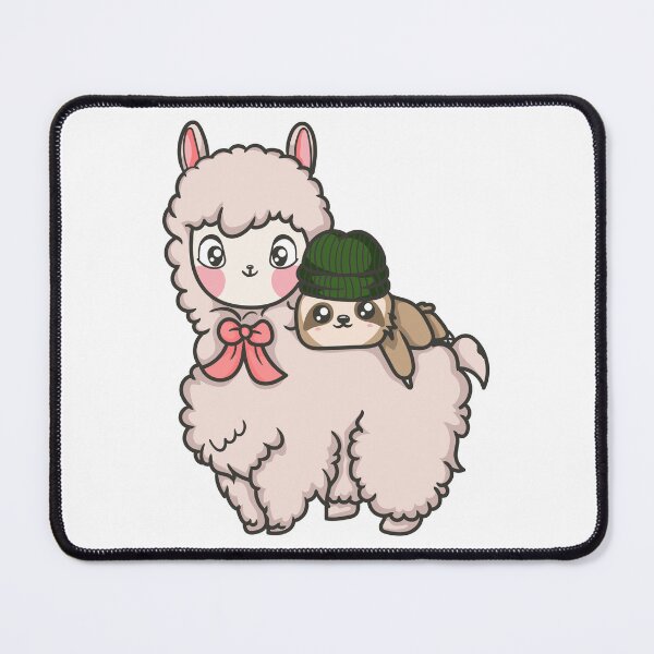 Item preview, Cute Sloth Riding Sweet Llama designed and sold by ShopFanCreation.