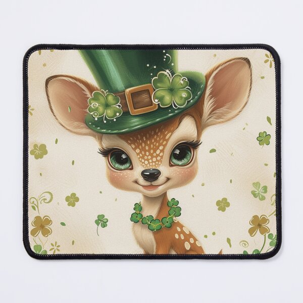Item preview, Deer Cartoon St Patricks Day designed and sold by SallieIrma.