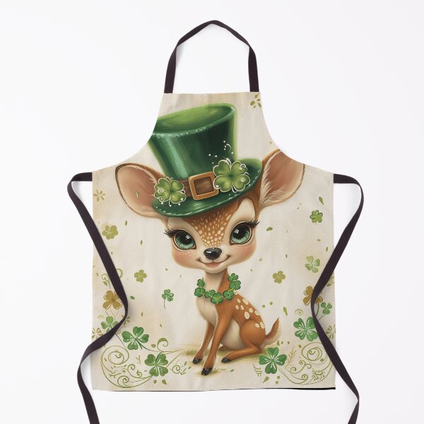 Item preview, Deer Cartoon St Patricks Day designed and sold by SallieIrma.