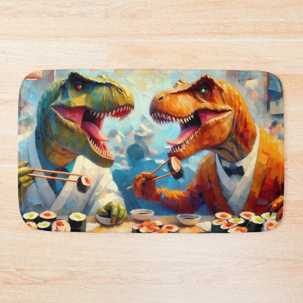 Item preview, T-Rex Sushi Night designed and sold by TrexAmbassador.