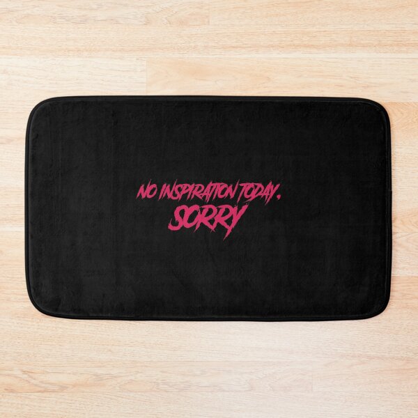 Item preview, No inspiration today, sorry designed and sold by GlitchGrotesque.