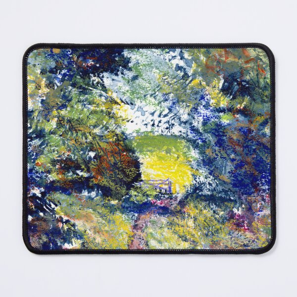 Item preview, Walk in the Woods - Mixed Media Painting designed and sold by paleheather.