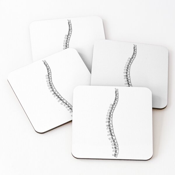 Item preview, Human Spine Illustration designed and sold by Idle Morrow.